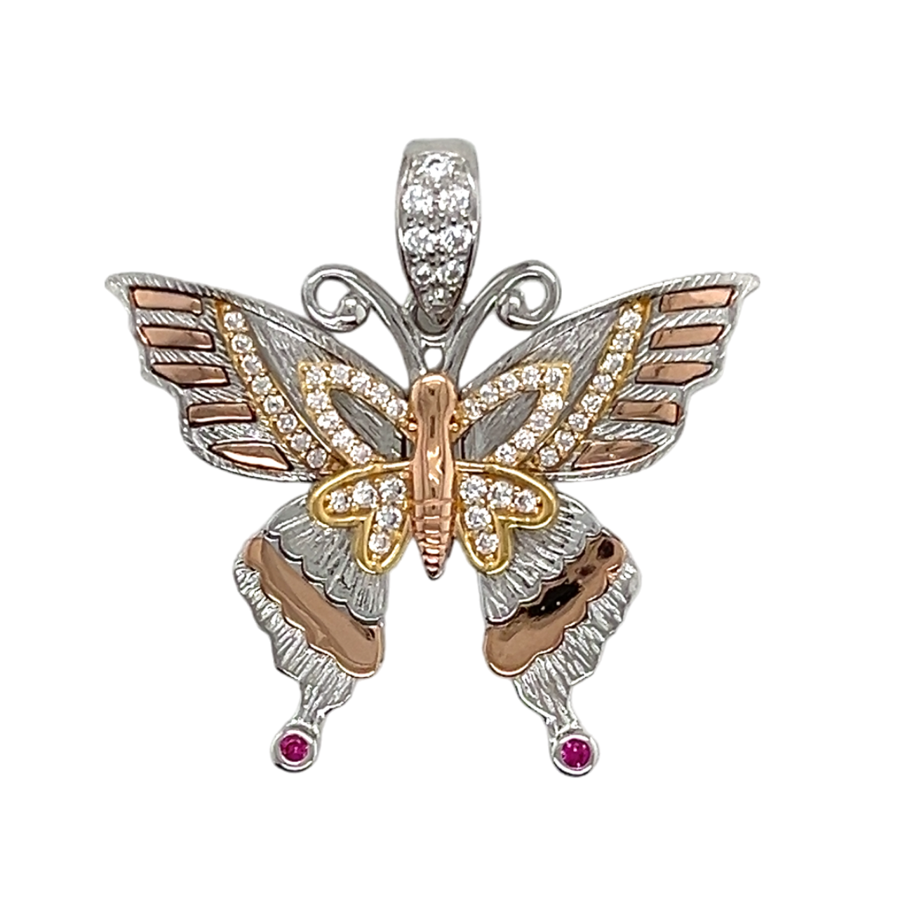 925 Mexican Sterling Silver Butterfly