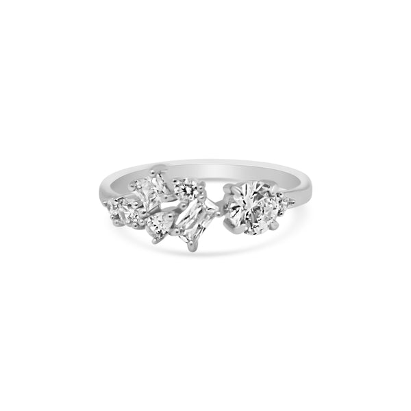 CZ Simple Cluster Ring - Atlanta Jewelers Supply