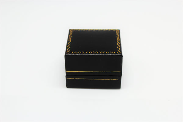 Cartier Style Leatherette Ring Box