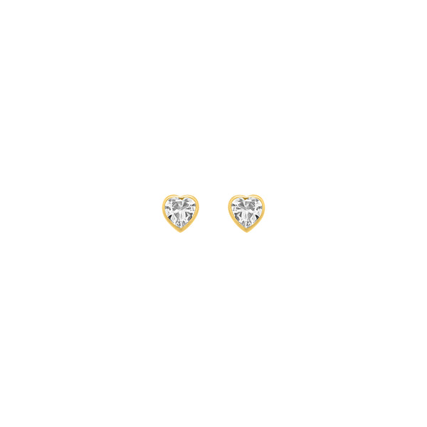 Heart Stud Earrings - Atlanta Jewelers Supply