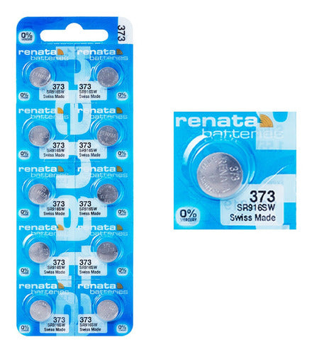 Renata 373 SR916SW 29mAh 1.55V Silver Oxide Battery