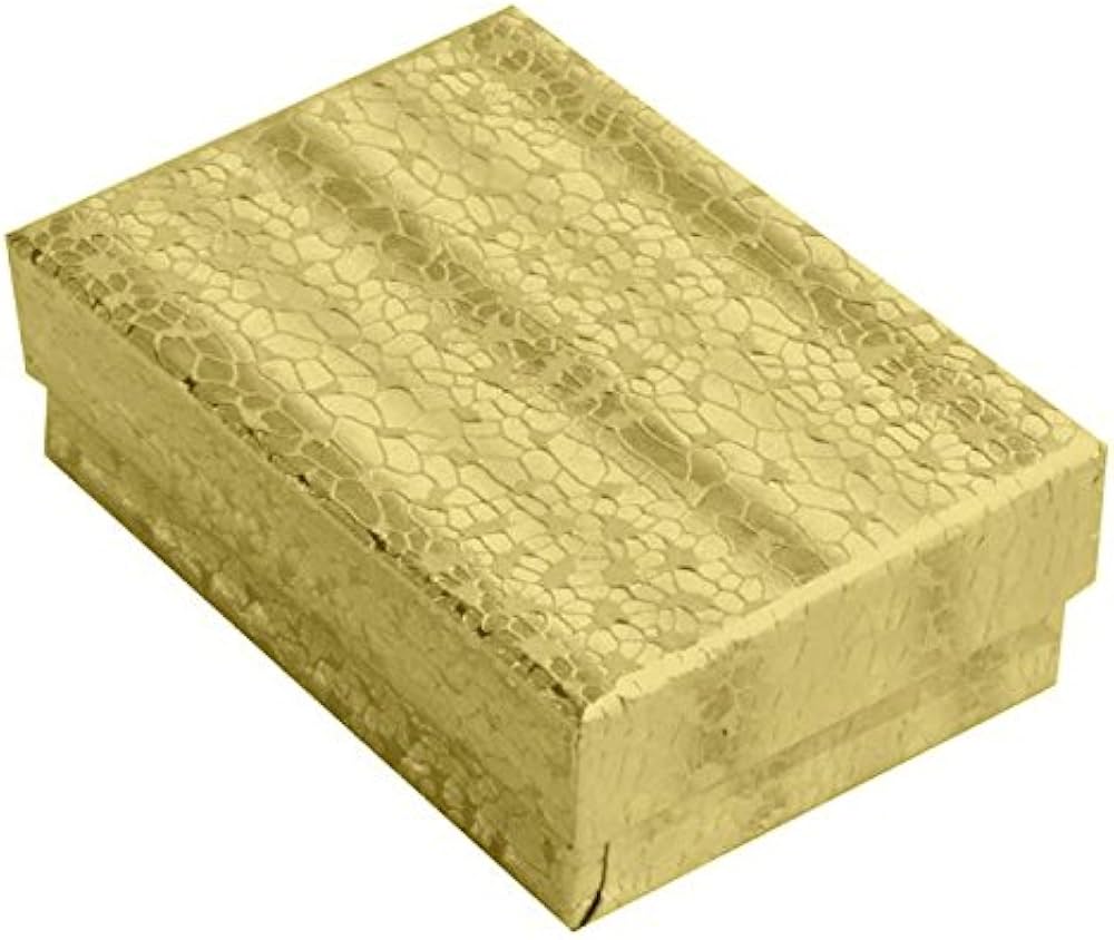 #32 Cotton Filled Paper Jewelry Boxes