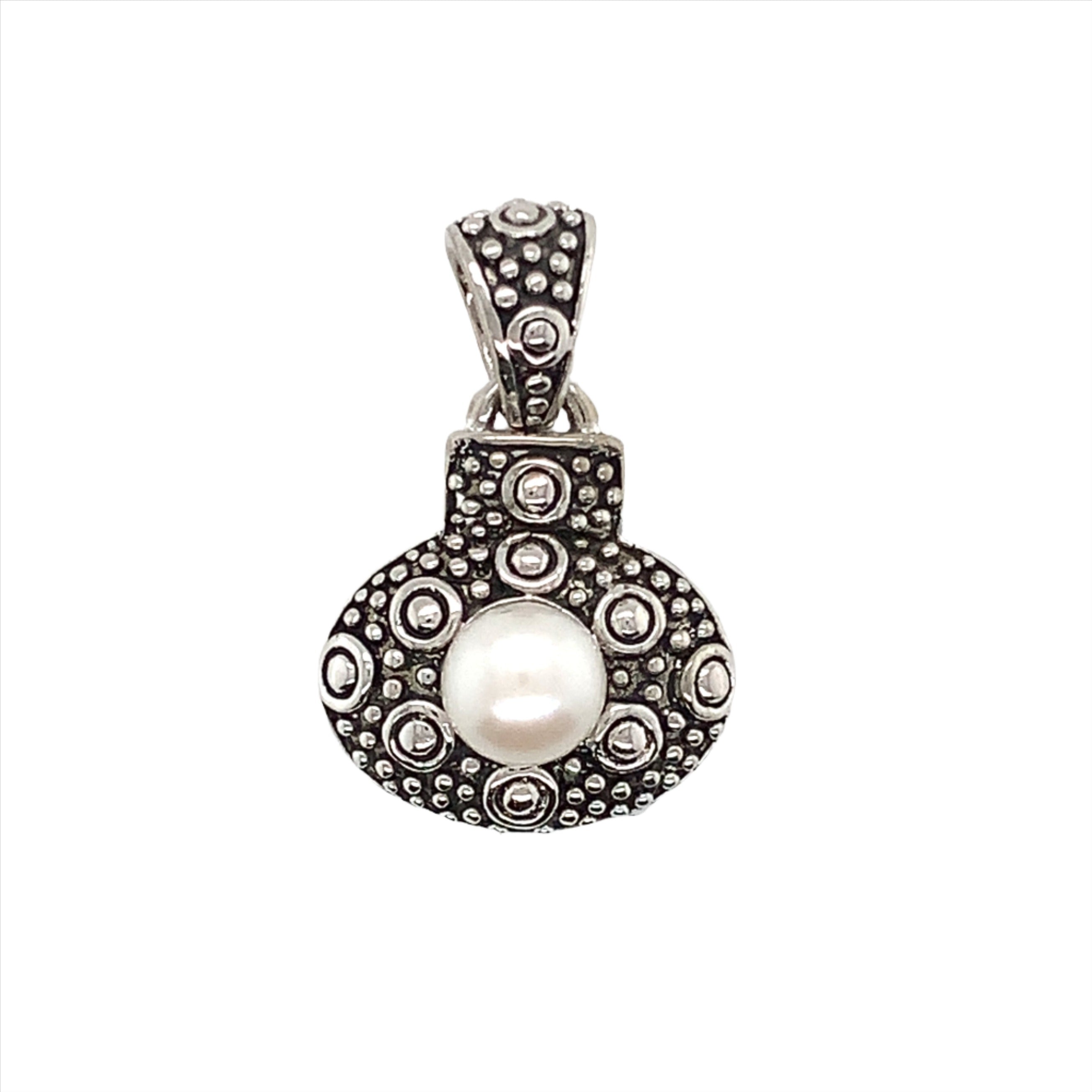 Designer Inspired Pearl Pendant