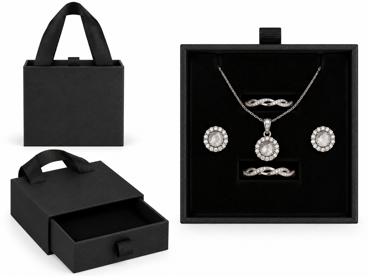 Slide Out Jewelry Box with Handles