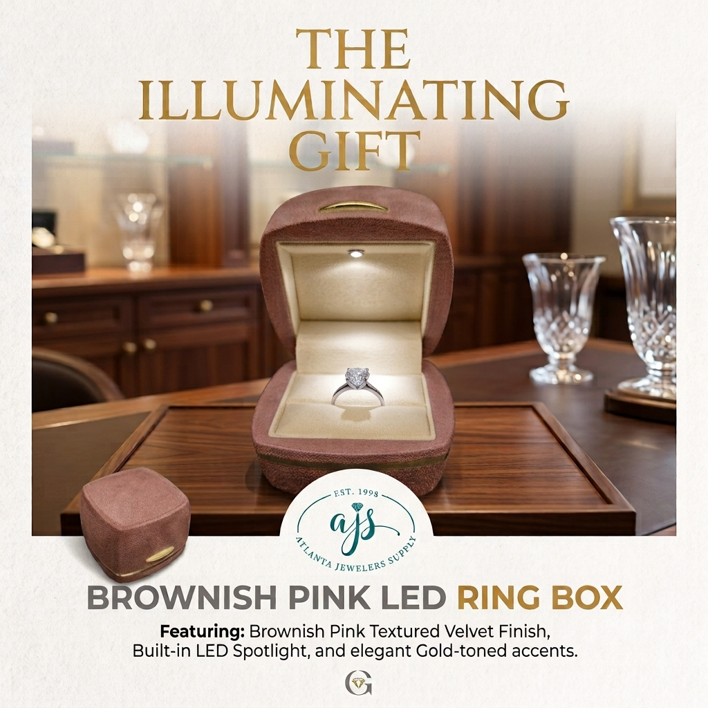 Led Gold Trim Ring Box