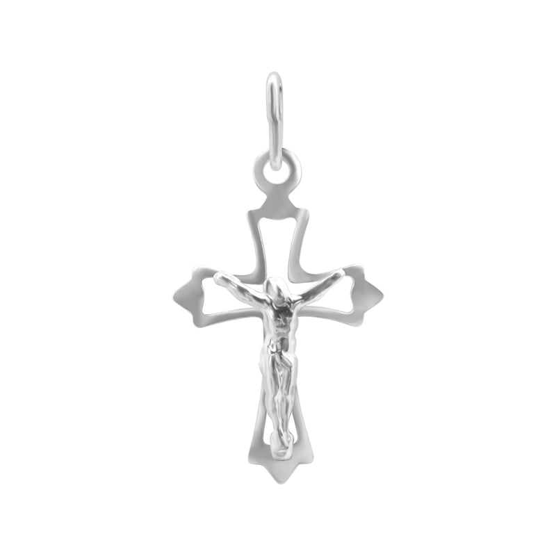 Sterling Silver Jesus Cross Pendant