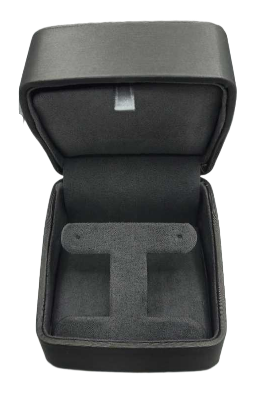 Leatherette Pop-up T bar Earring Box