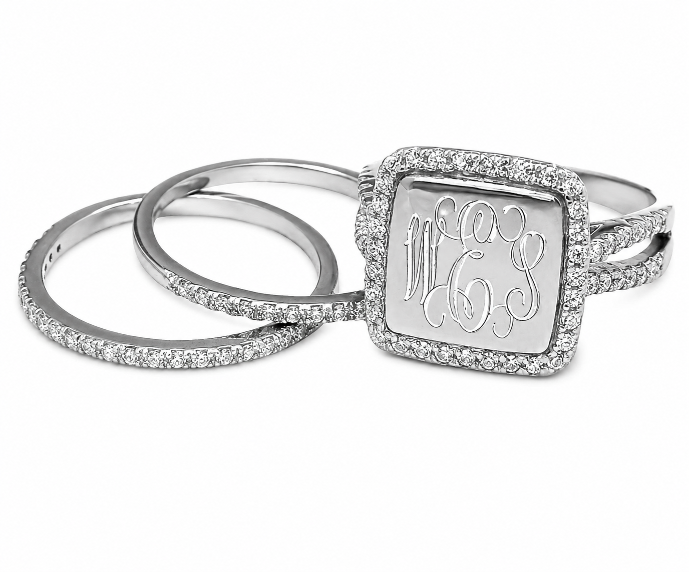 Sterling Silver Stackable Sawyer Ring