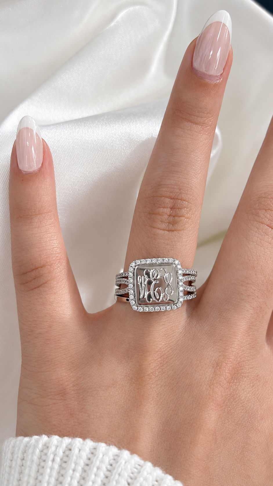 Sterling Silver Stackable Sawyer Ring