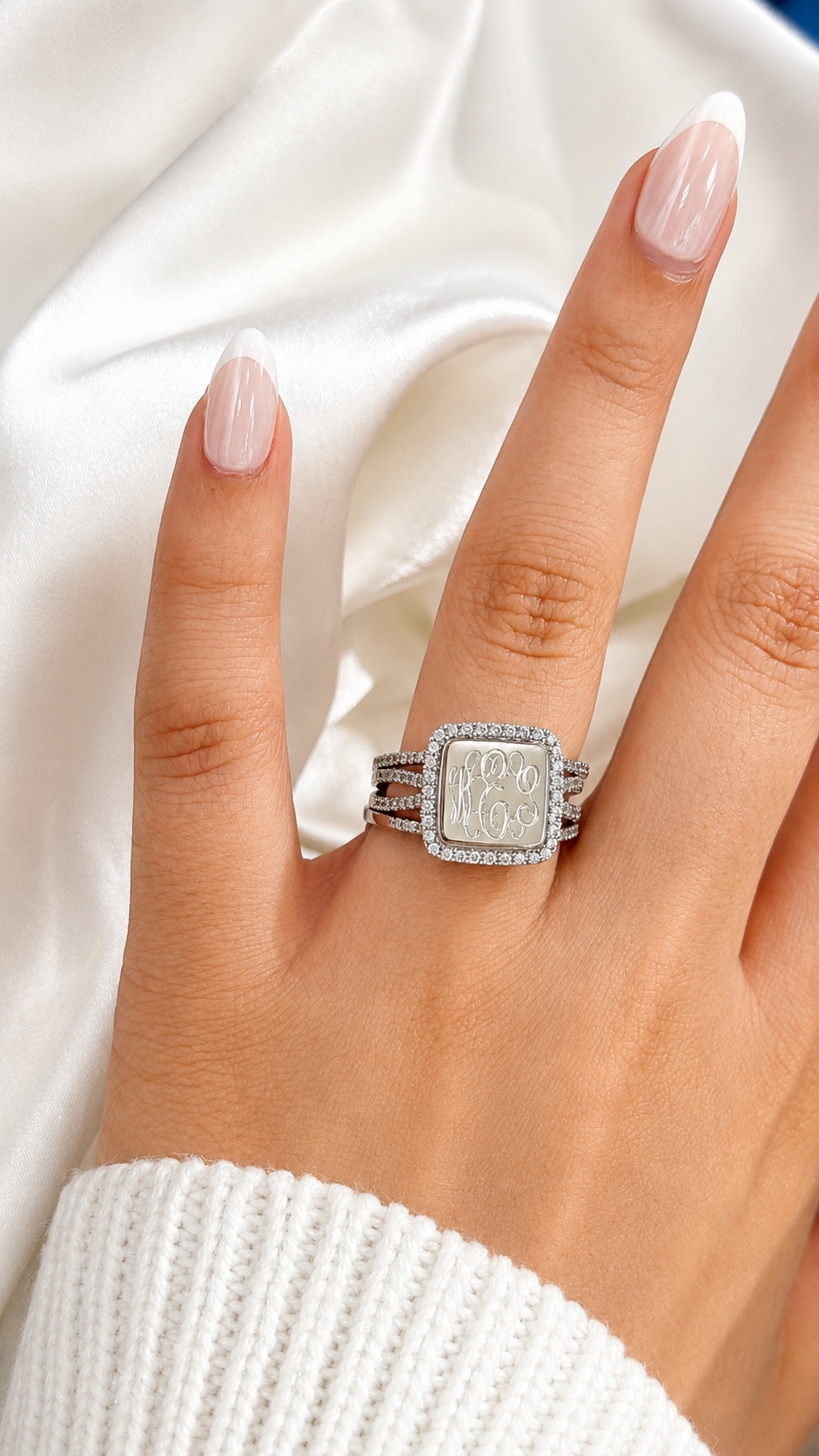 Sterling Silver Stackable Sawyer Ring