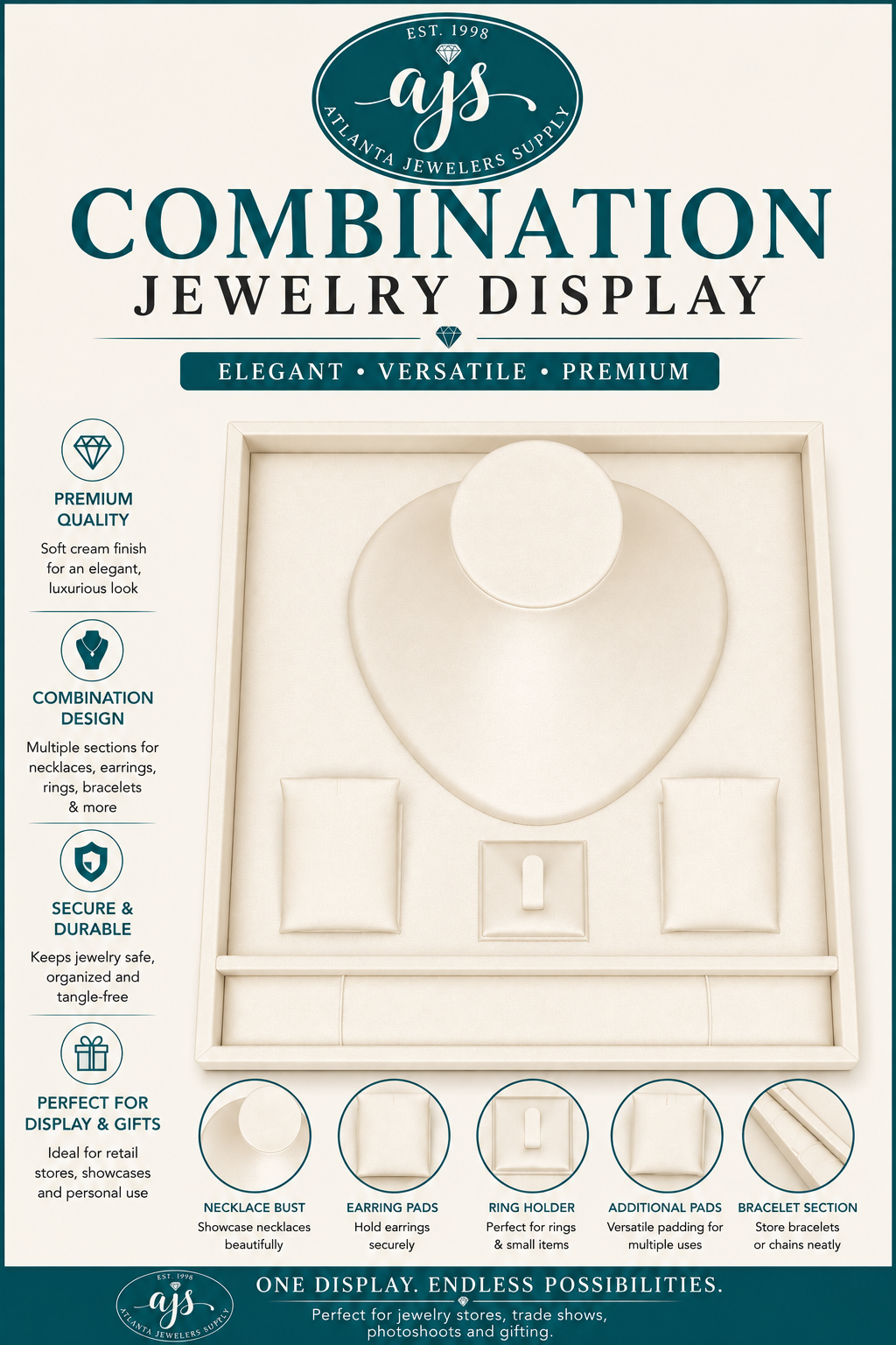 Combination Jewelry Display