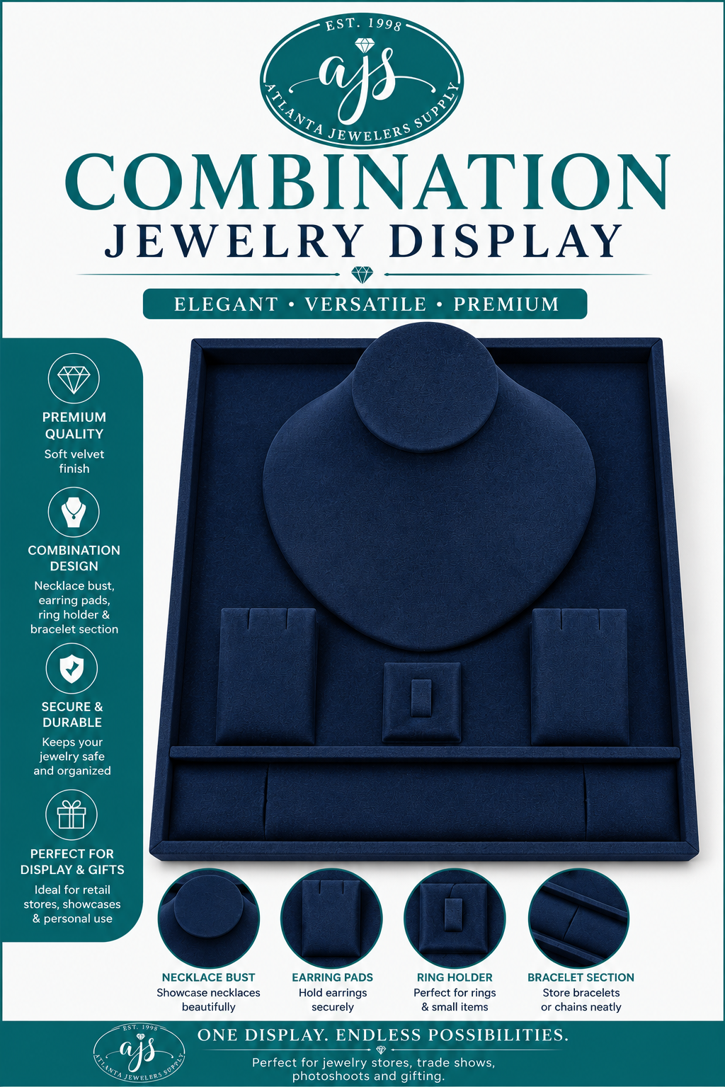 Combination Jewelry Display