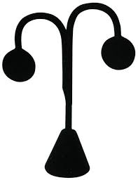 Large Tear Drop Shaped Earring Stand