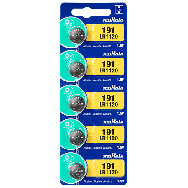 Murata LR1120 191 1.5V Oxide Watch Battery