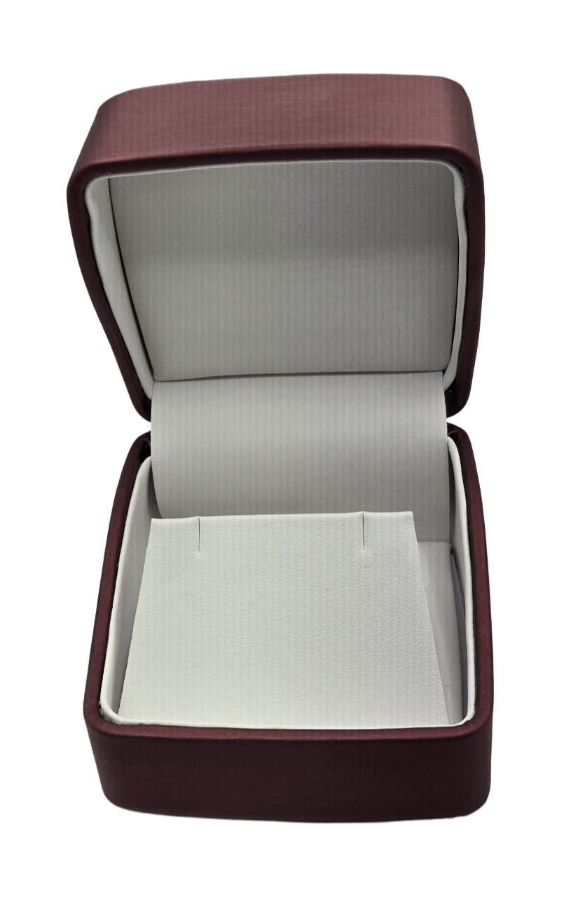 Leatherette Necklace and Earring Box Combo