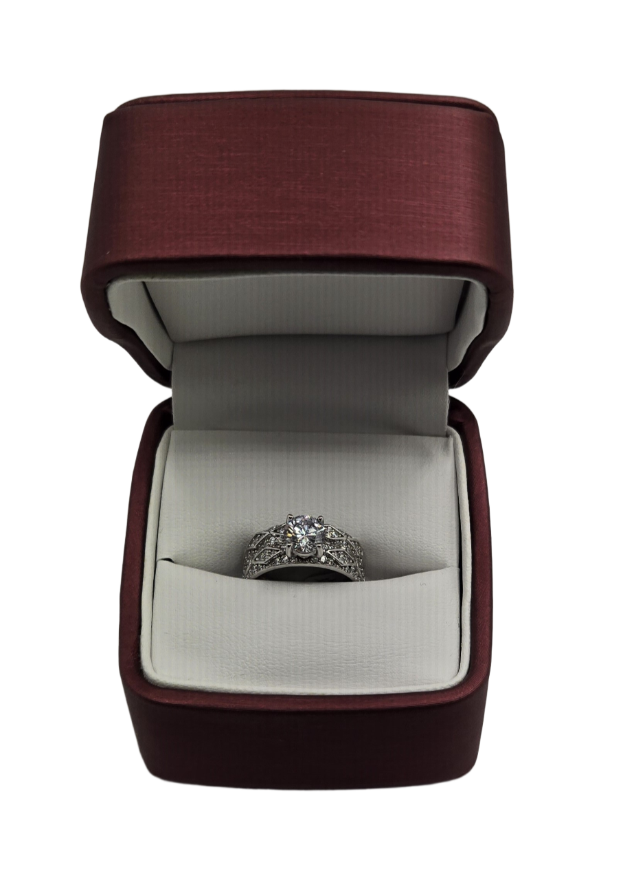 Leatherette Ring Box