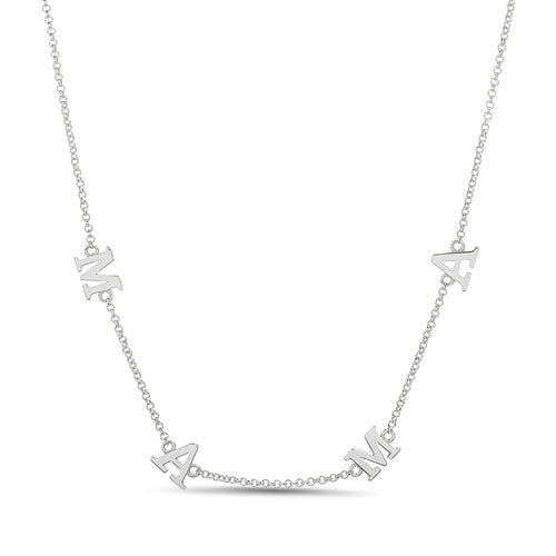 Sterling Silver "MAMA" Necklace