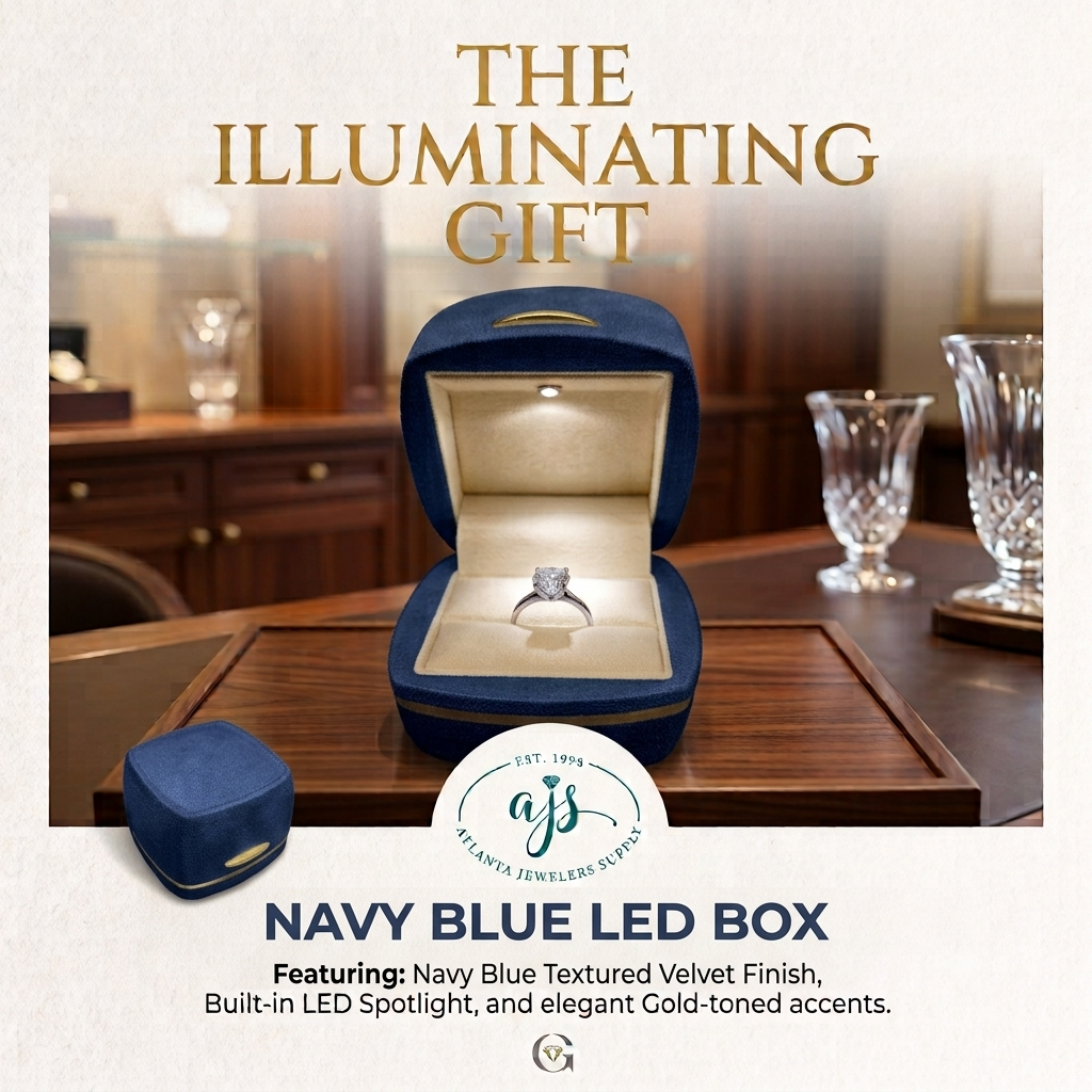 Led Gold Trim Ring Box