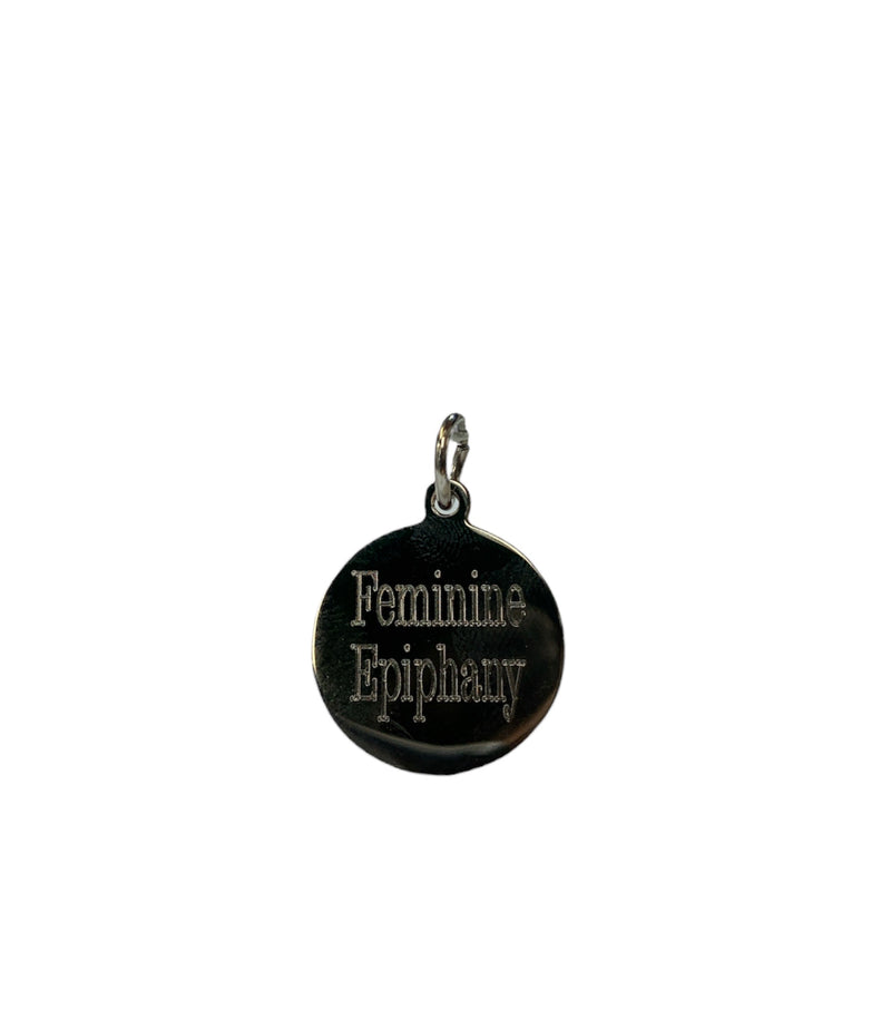 Nickel Sized Stainless Steel Engravable Pendant