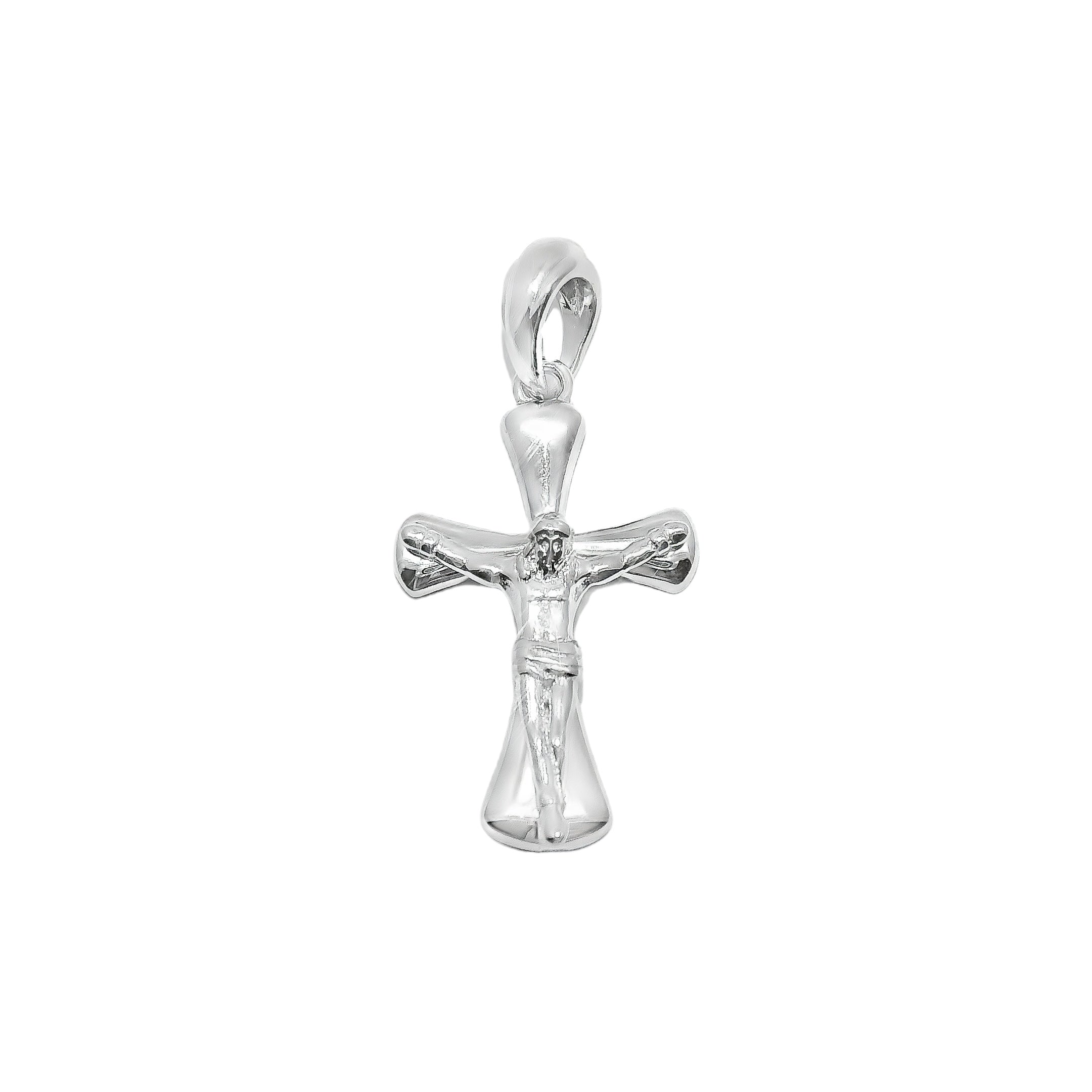Sterling Silver Jesus Crucifix Pendant