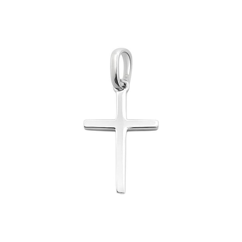 Sterling Silver Plain Cross Pendant