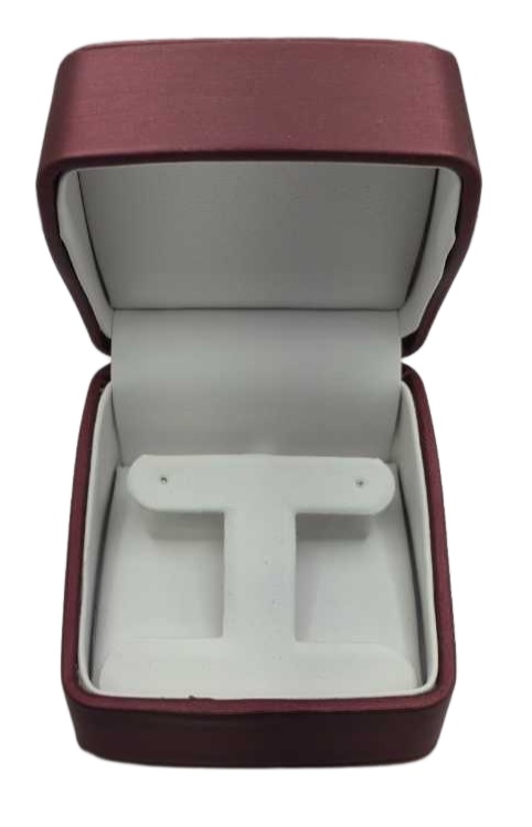 Leatherette Pop-up T bar Earring Box