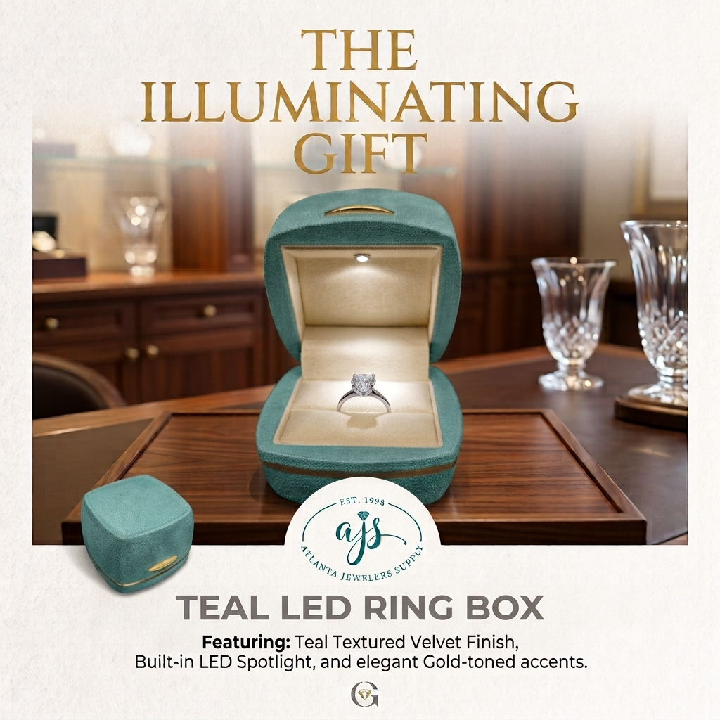 Led Gold Trim Ring Box