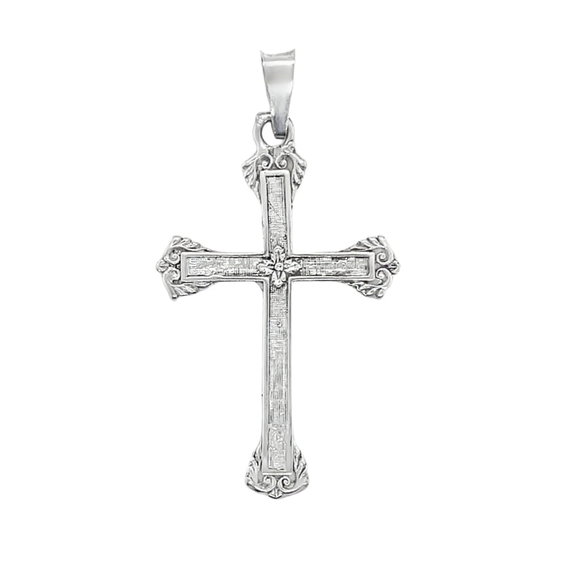 Sterling Silver Vintage Cross Pendant