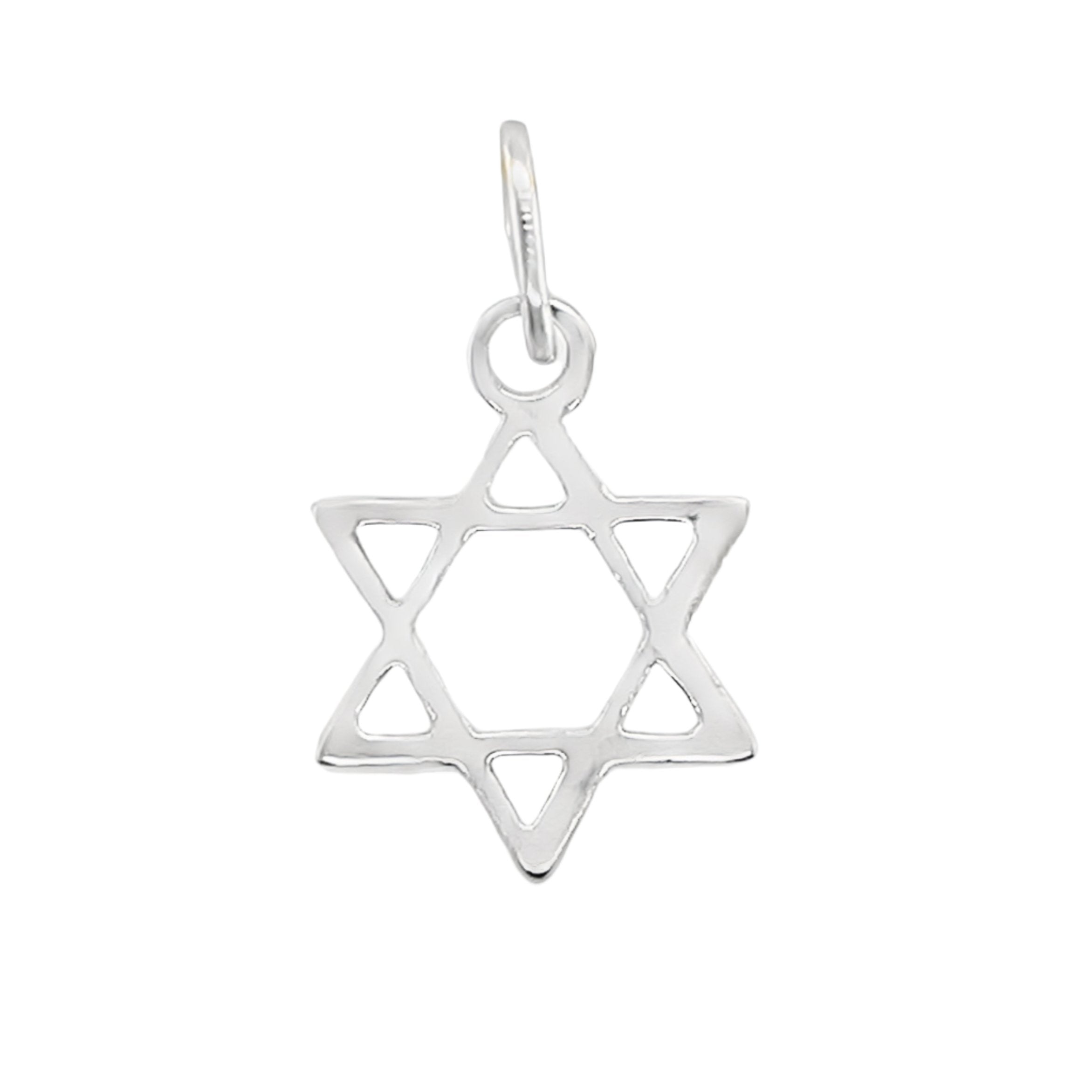 Sterling Silver Star of David Pendant