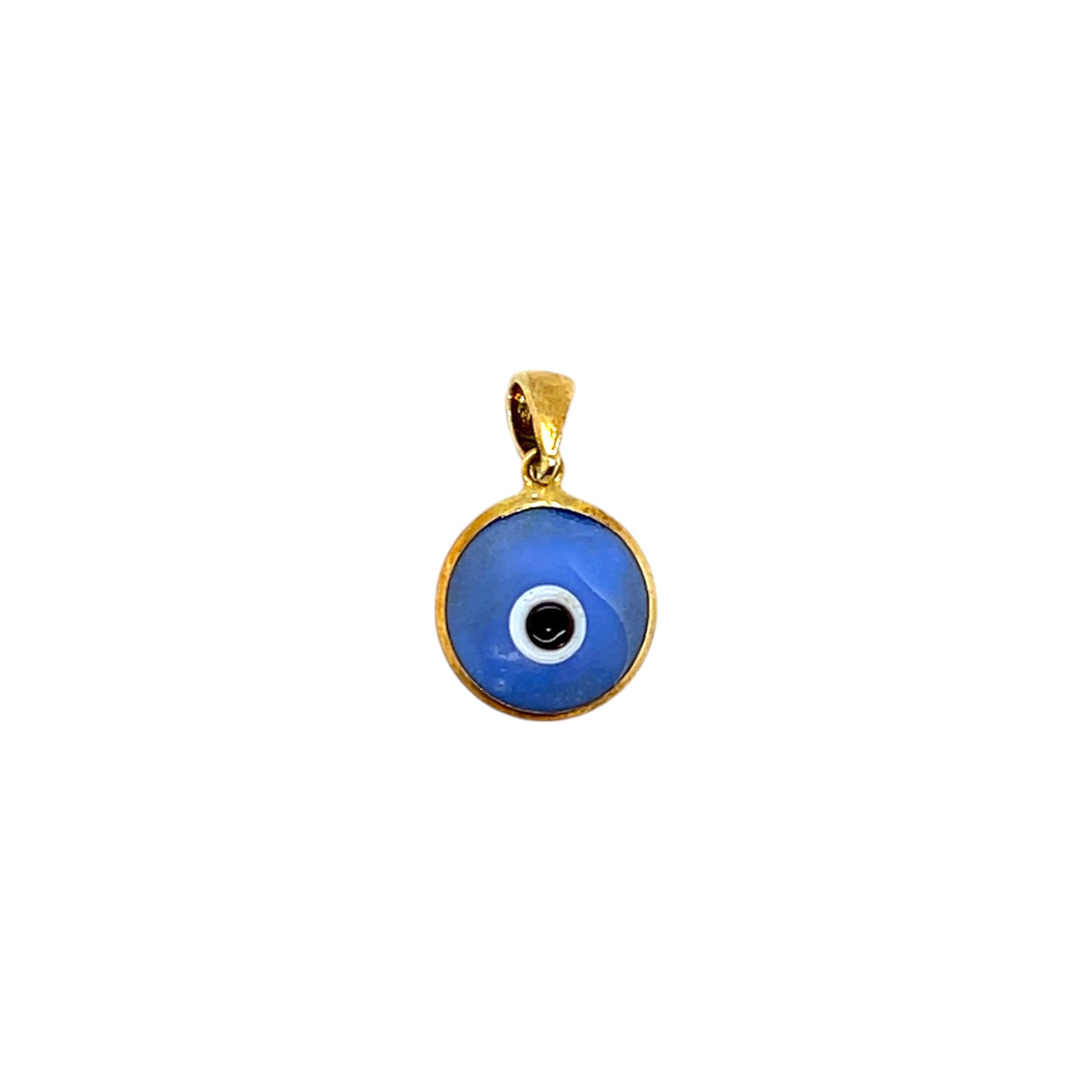 Sterling Silver Evil Eye Pendant