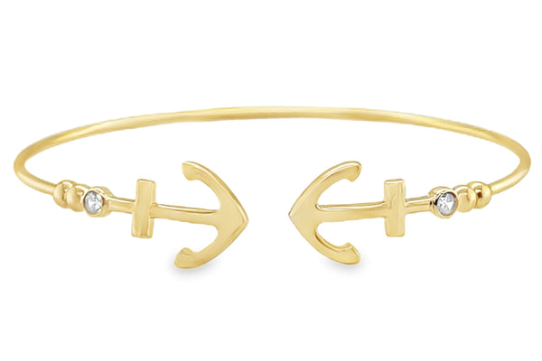 Anchor Open Bangle