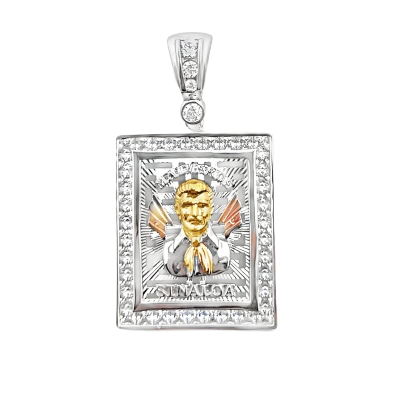 925 Sterling Silver Malverde Small Pendant