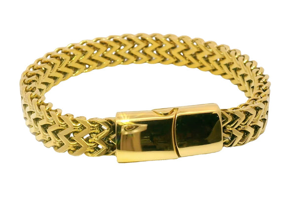 Stainless Braided Link Magnetic Bracelet