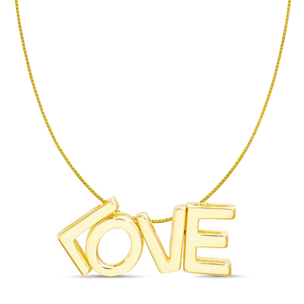 925 Sterling Silver "LOVE" Necklace