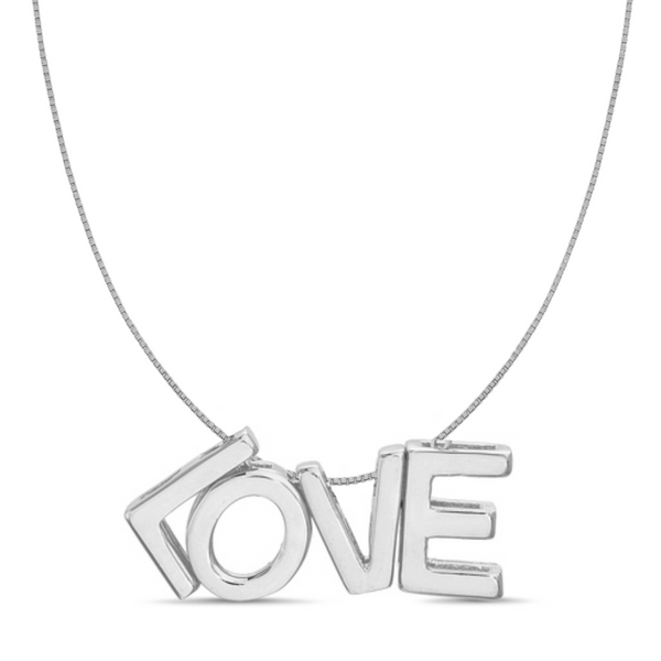 925 Sterling Silver "LOVE" Necklace