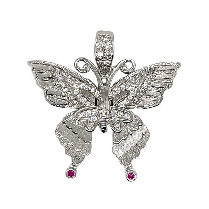 925 Mexican Sterling Silver Butterfly