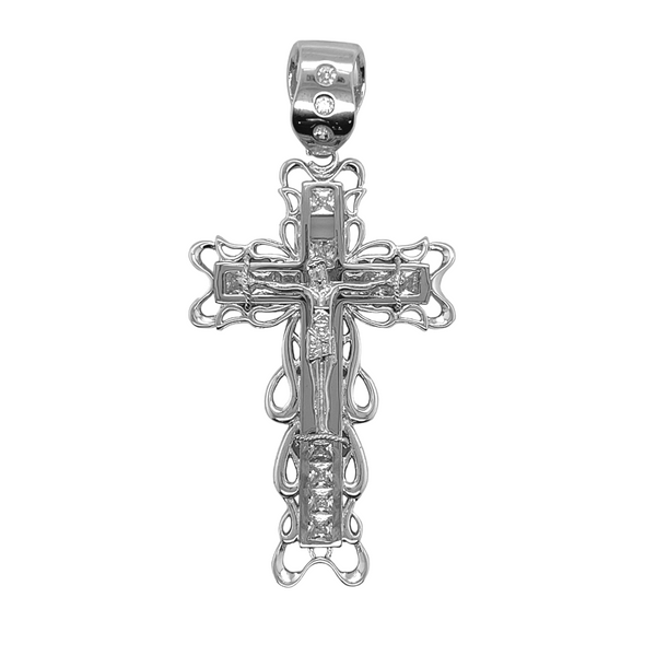 925 Mexican Sterling Silver Jesus Cross