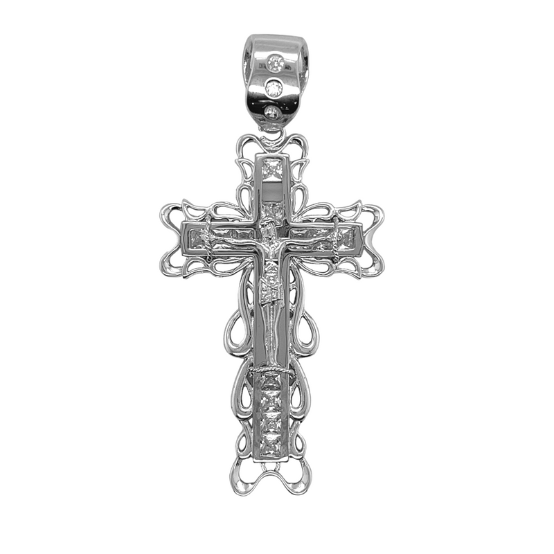 925 Mexican Sterling Silver Jesus Cross