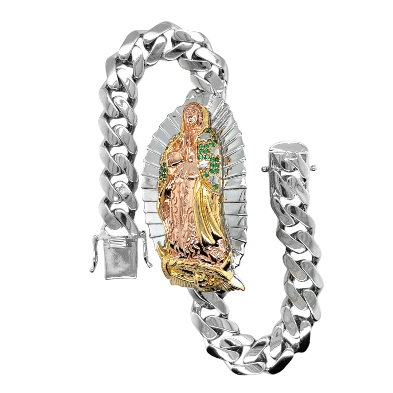 925 Mexican Sterling Silver The Virgin Bracelet