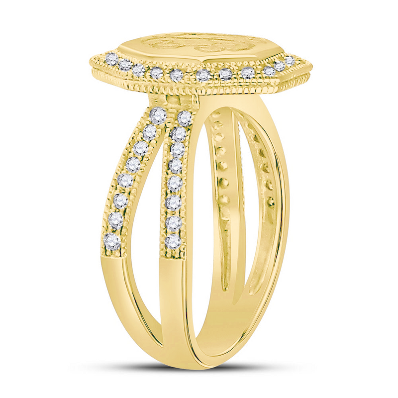 Sterling Silver Engravable Lisa Ring