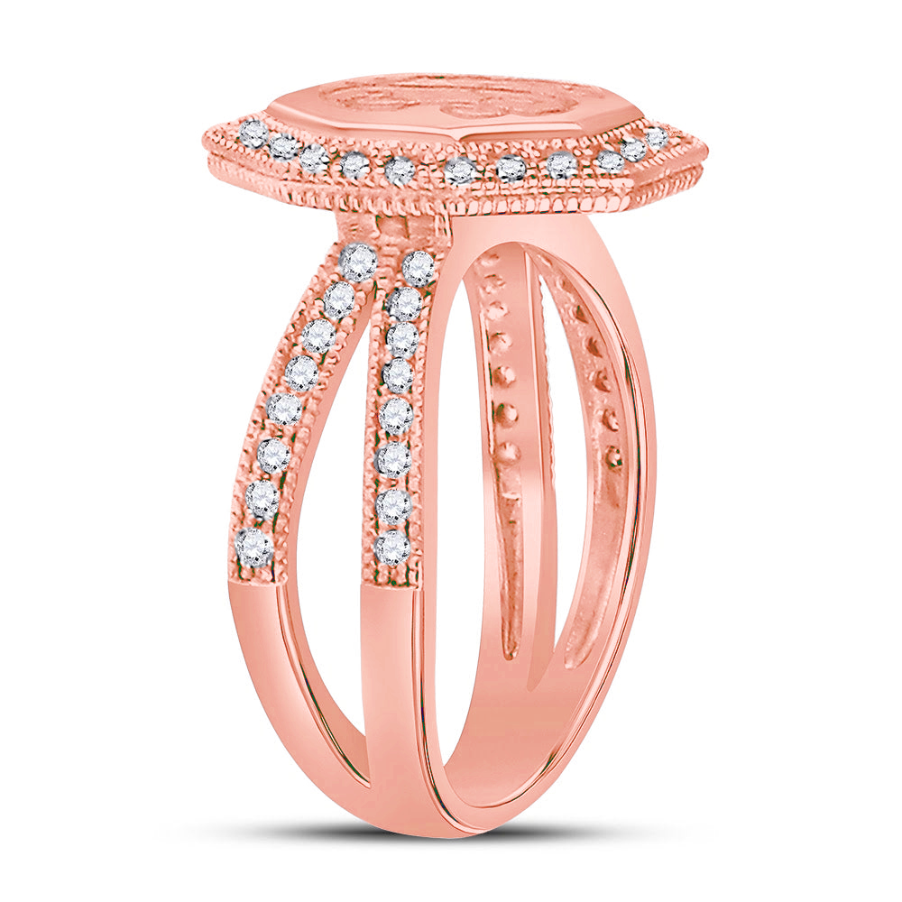 Sterling Silver Engravable Lisa Ring