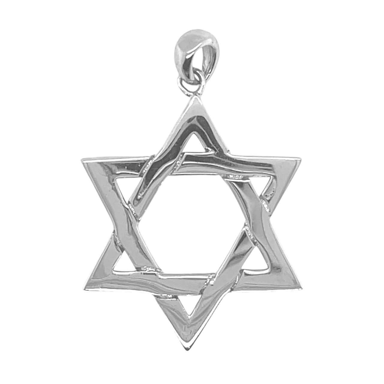 Sterling Silver Star Of David Pendant