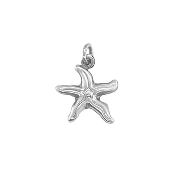 Sterling Silver Small Starfish Pendant