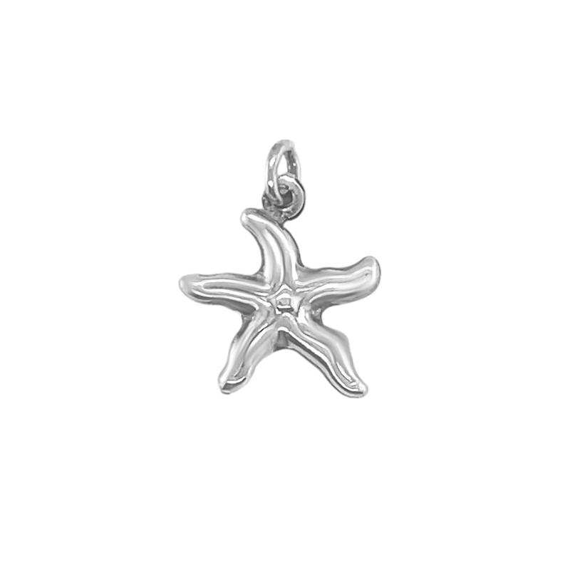 Sterling Silver Small Starfish Pendant