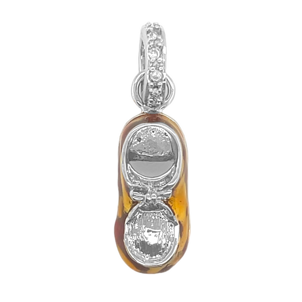 Sterling Silver Shoe Pendant