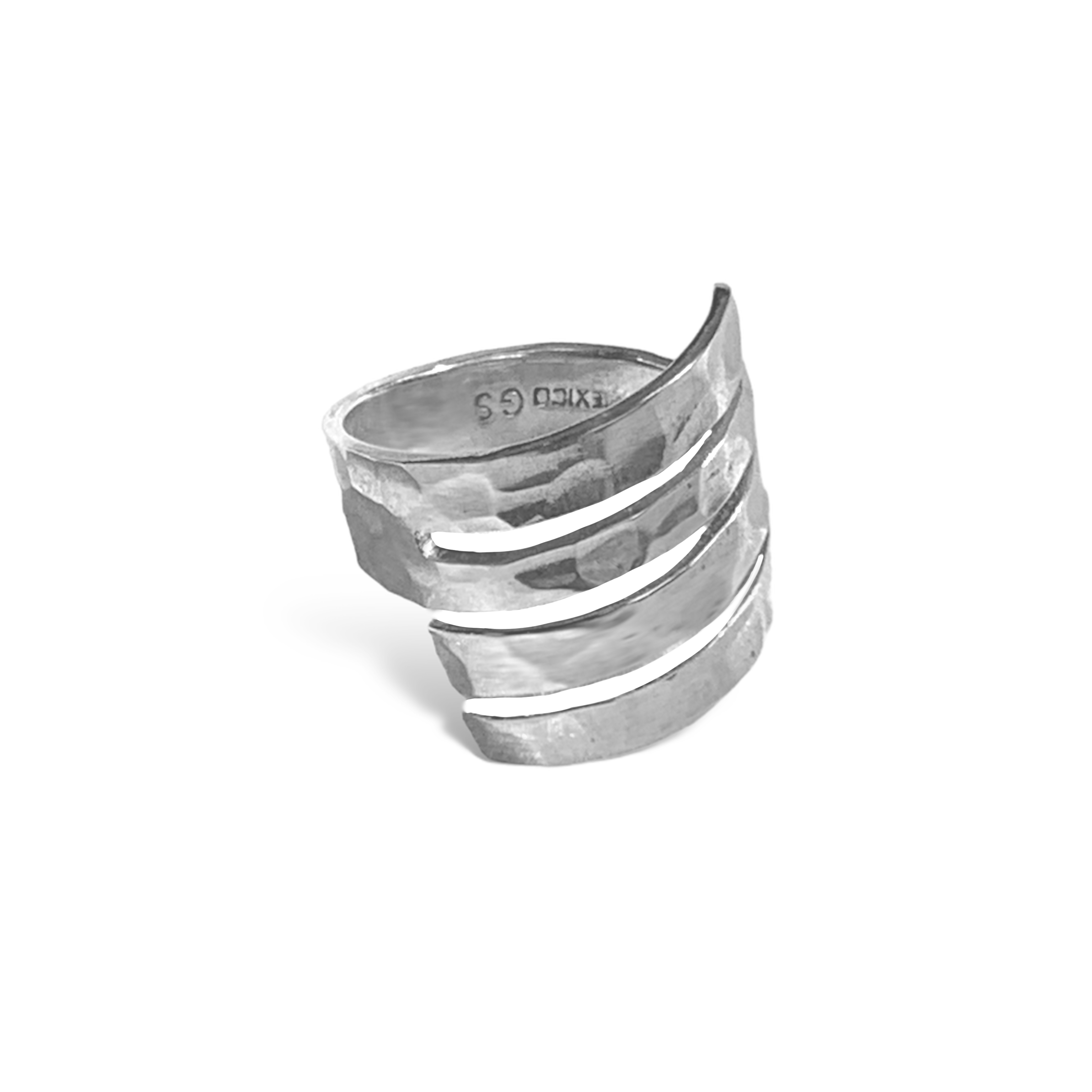 German Silver Cut-Out Ring