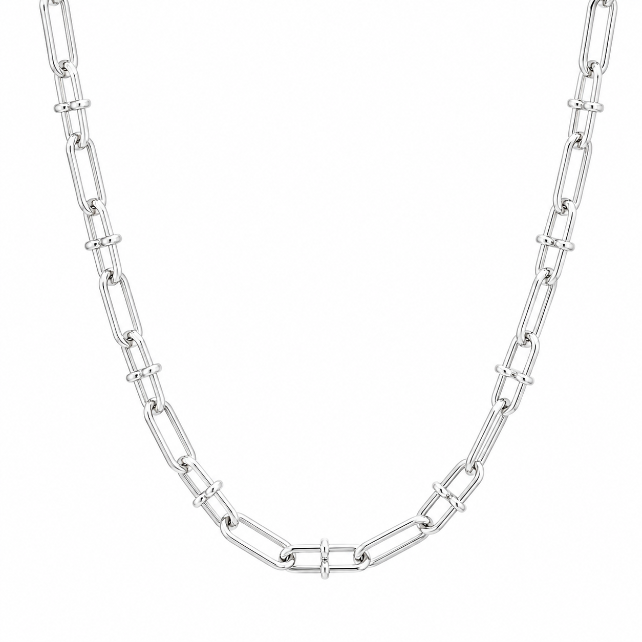 Italian Sterling Silver Granchio Chain