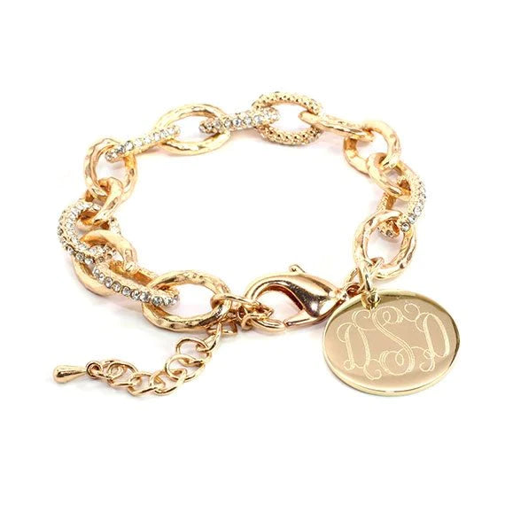 Pave Link Bracelet
