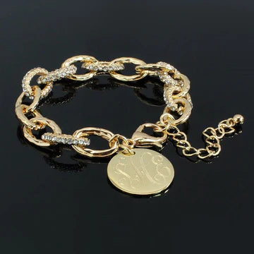 Pave Link Bracelet