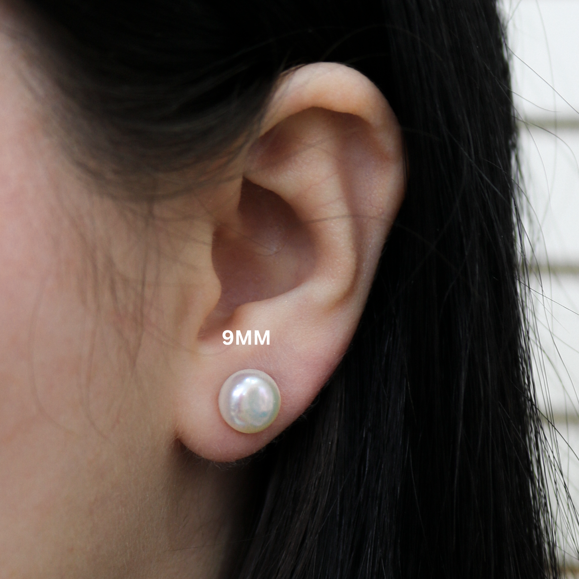 Sterling Silver Fresh Water Pearl Stud Earrings